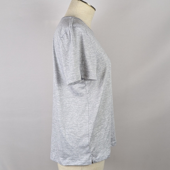 Life Is Good Flamingo Girls Night Out PJ Set Short Sleeve Shorts Pink Grey M NWT - Picture 4 of 13